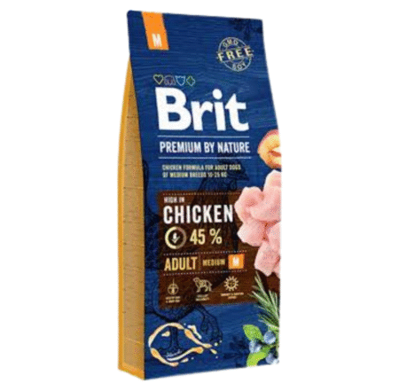 Brit Premium by Nature chicken ADULT M 3kg