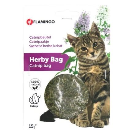 FLAMINGO Sachet catnip pour chats 100% naturelle