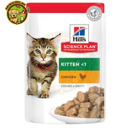 Nourriture humide Hill's Science Plan pour chatons <1, saveur poulet et dinde de 85 g