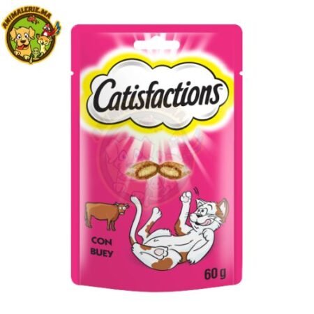 Catisfactions Friandises pour chat et chaton 60g Boeuf