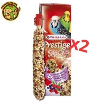 Prestige Sticks Petites Perruches avec Mélange de Fruits & Fleurs
