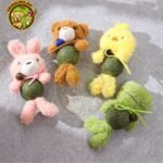 jouet labubu avec catnip