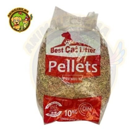 Litière Végétale Biodégradable Granulés de Bois 10 kg – Litière naturelle, sans poussière