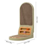 Griffoir 2 Faces avec 3 Balles – Jeu & Griffades pour Chat – Image 2