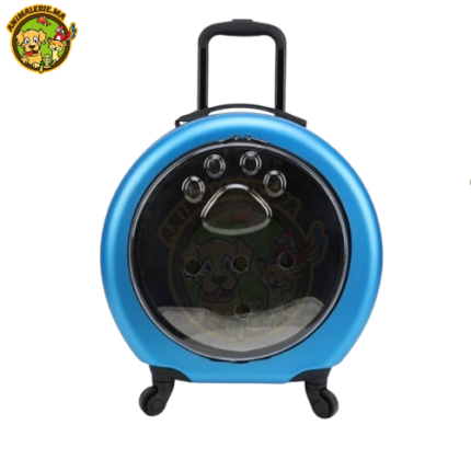 Sac de Transport à Roulettes pour Chat et Petit Chien