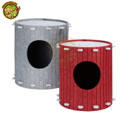 Maison Cozy en Feutre pour Chat, Lapin & Petit Animal – Couleur Aléatoire