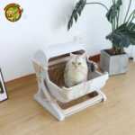 Litière Semi-Automatique pour Chat – Nettoyage Facile et Gain de Temps – Image 2